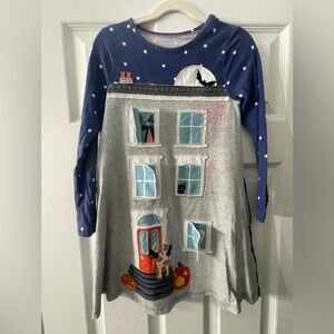 Mini Boden Halloween Dress 6-7